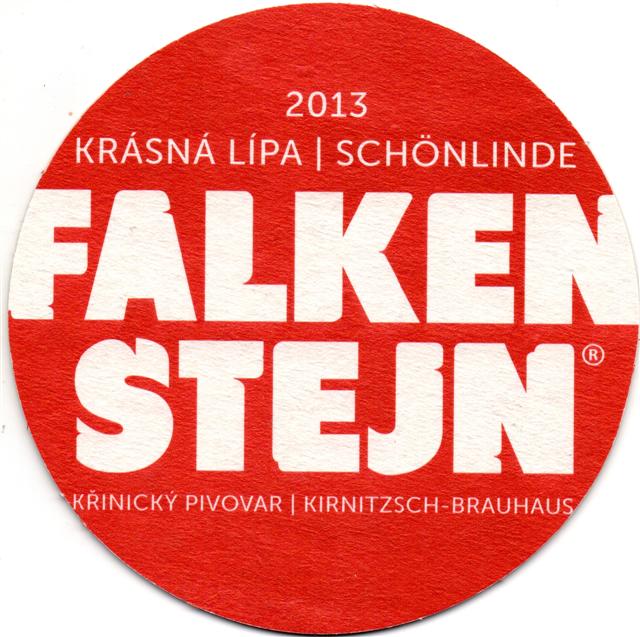 krasna lipa us-cz falken rund 2a (215-hg rot-schrift wei-rot)